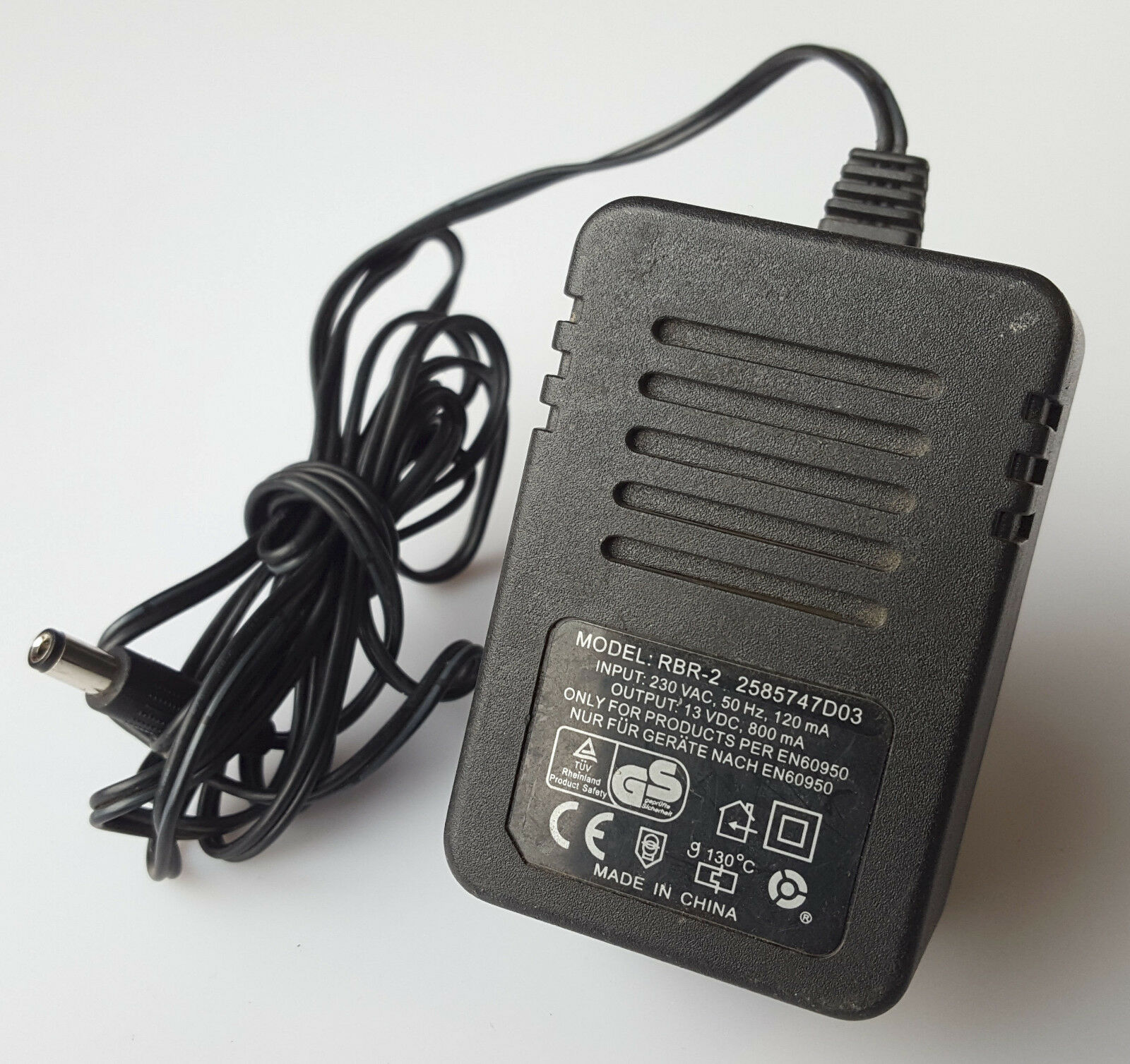 New 13V 800mA RBR-2 2585747D03 Power Supply Ac Adapter